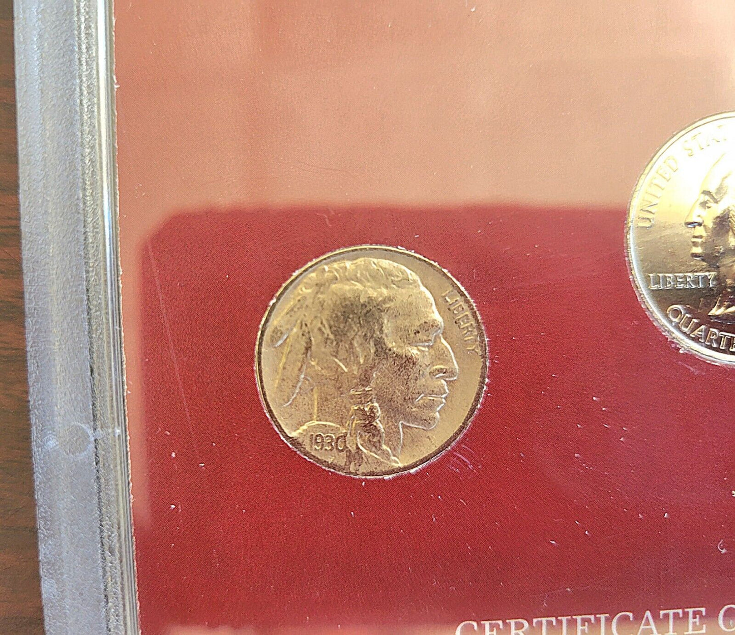 Buffalo Coin Collection Buffalo Nickel,Statehood Quarter, and Bison Nickel