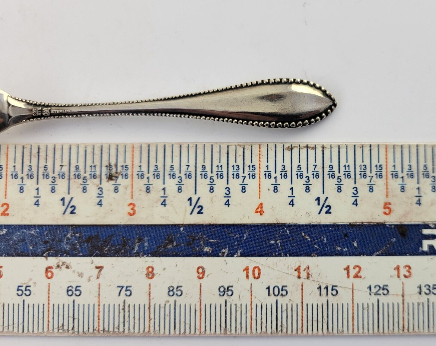 Cordova by Towle Sterling Silver 4 5/8" Strawberry/Berry Fork .28oz. Monogrammed