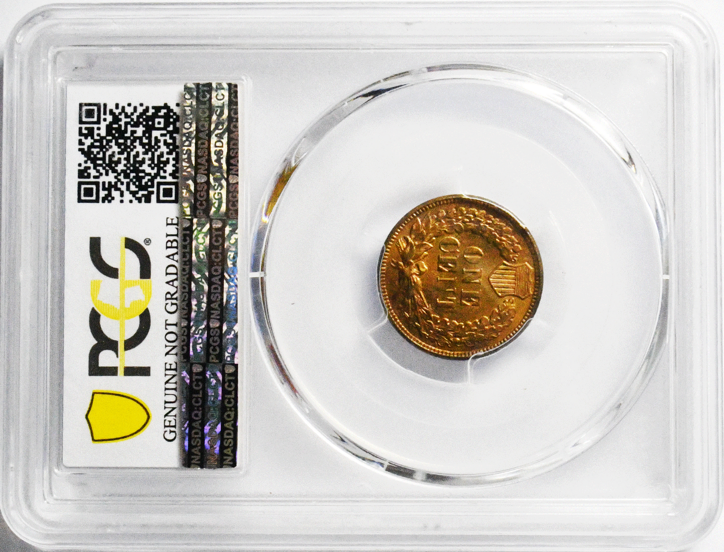 1879 1c Indian Head Penny One Cent US PCGS Unc Details