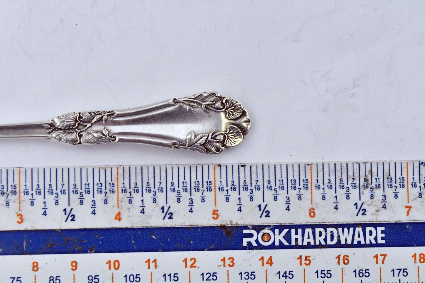 Marcell by International Sterling Silver Gold wash 5 3/8" Cocktail Fork .57 oz.