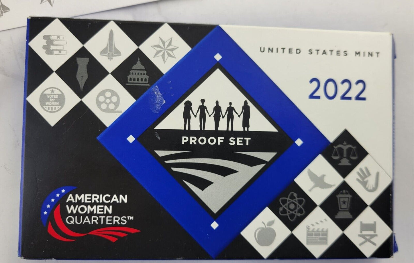 2022 S American Women Quarters 5 Coin Clad Proof United States Mint