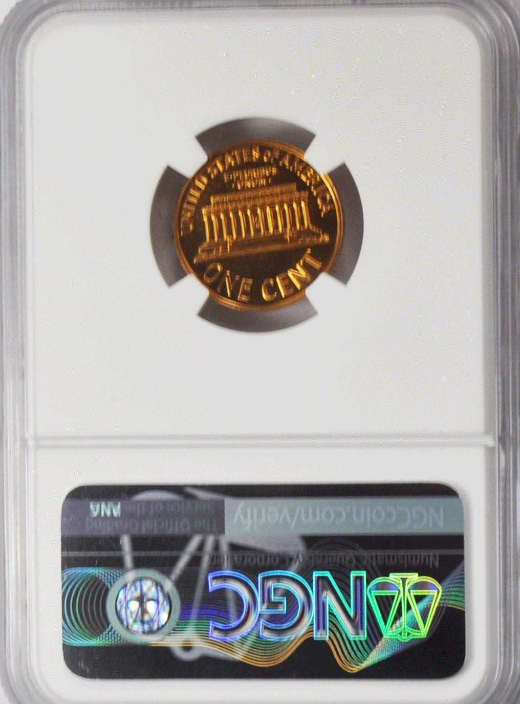 1962 1c Proof Lincoln Memorial Cent One Penny NGC PF68 RD Gem Uncirculated