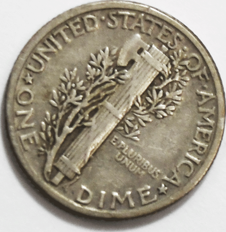 1928 10c Mercury Silver Dime Rare Ten Cents Philadelphia