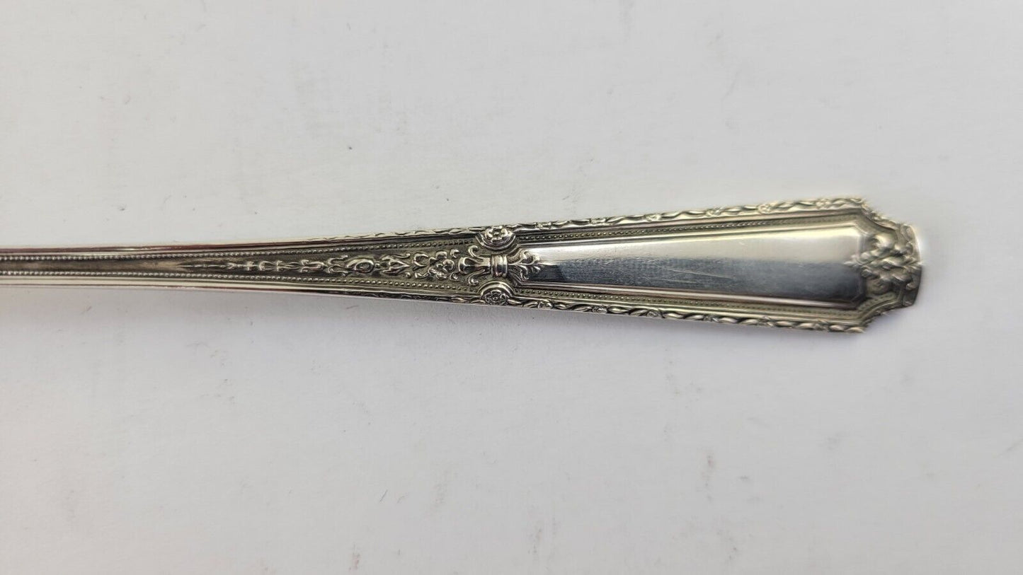 Louis XIV By Towle Sterling Silver Pickle/Olive Fork 2-Tine with Barbs 6 1/4"