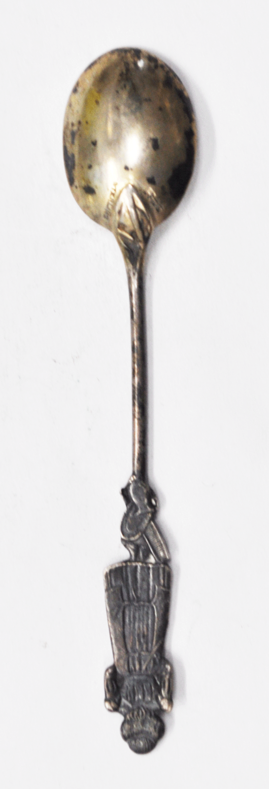 Sterling Silver 1885 Gorham Nuremburg Demitasse Spoon Girl 4-1/8"