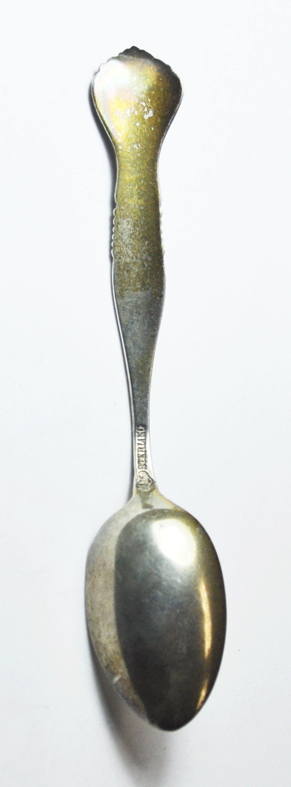 Sterling Alvin Kansas City Missouri Convention Hall Souvenir Spoon 4-1/8"