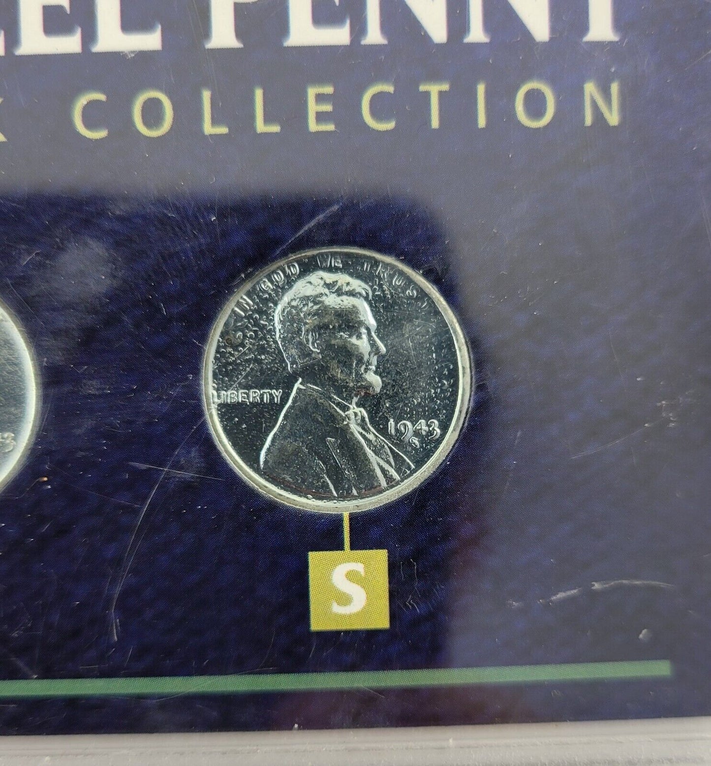 Complete 1943 Steel Penny Mint Mark Collection P D S Set of 3 w/ COA Hard Case