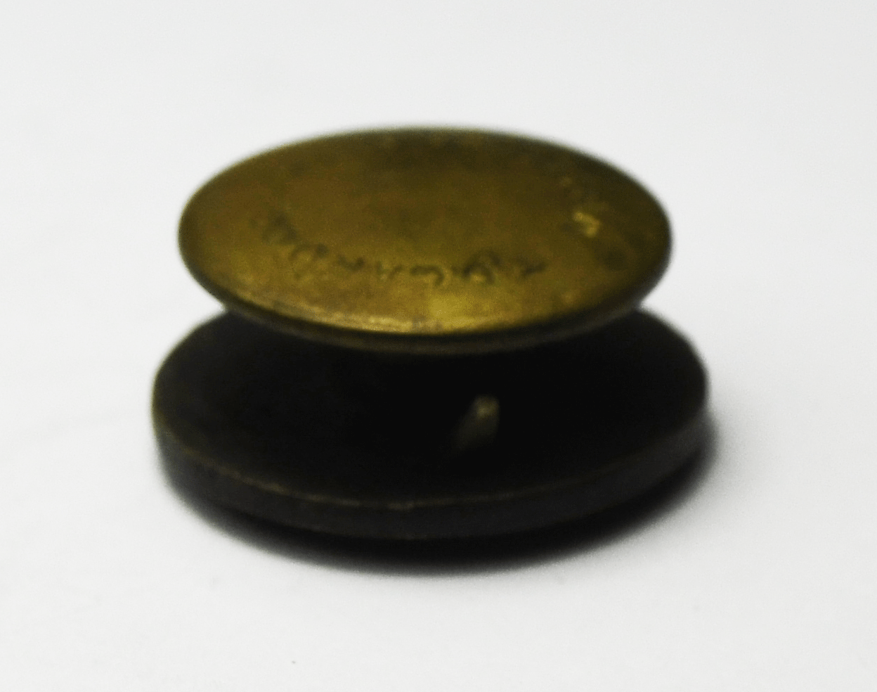 WW1 Orig US Selective Service System Legal Advisor Screwback Lapel Button