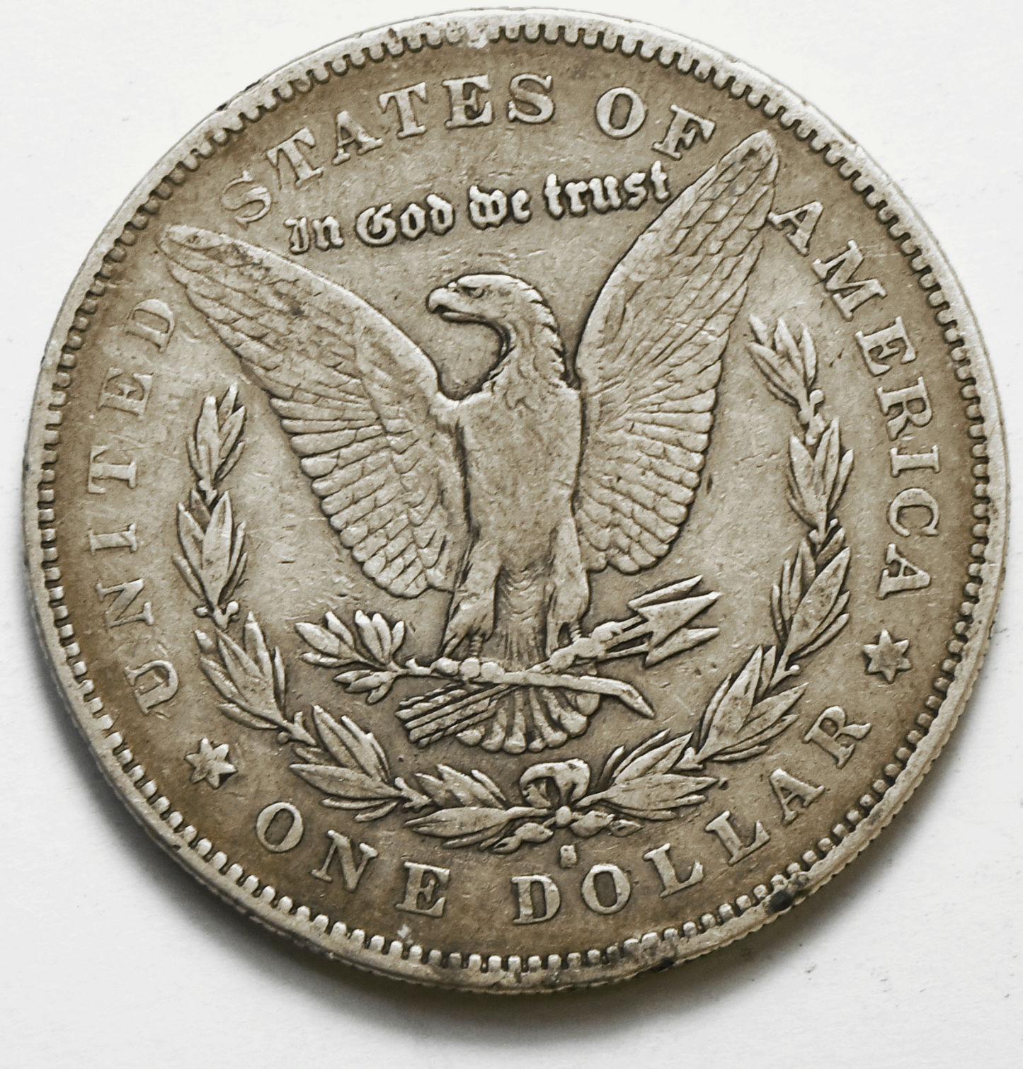 1879 S $1 Morgan Silver One Dollar US Coin San Francisco 78 Reverse VAM 51