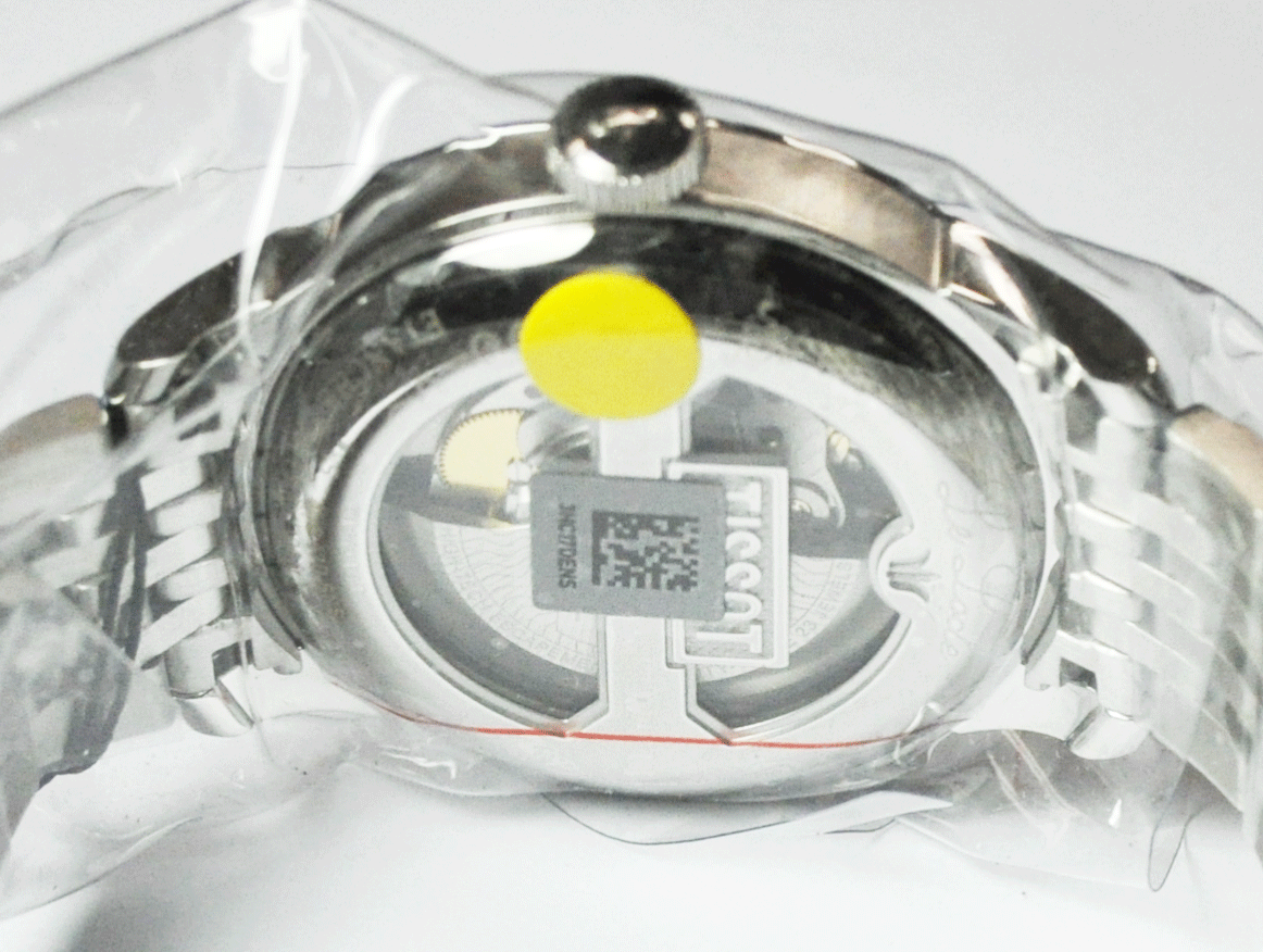Men's Tissot T006407B Le Locle Powermatic 80 Date Skeleton 23j w Box & Papers