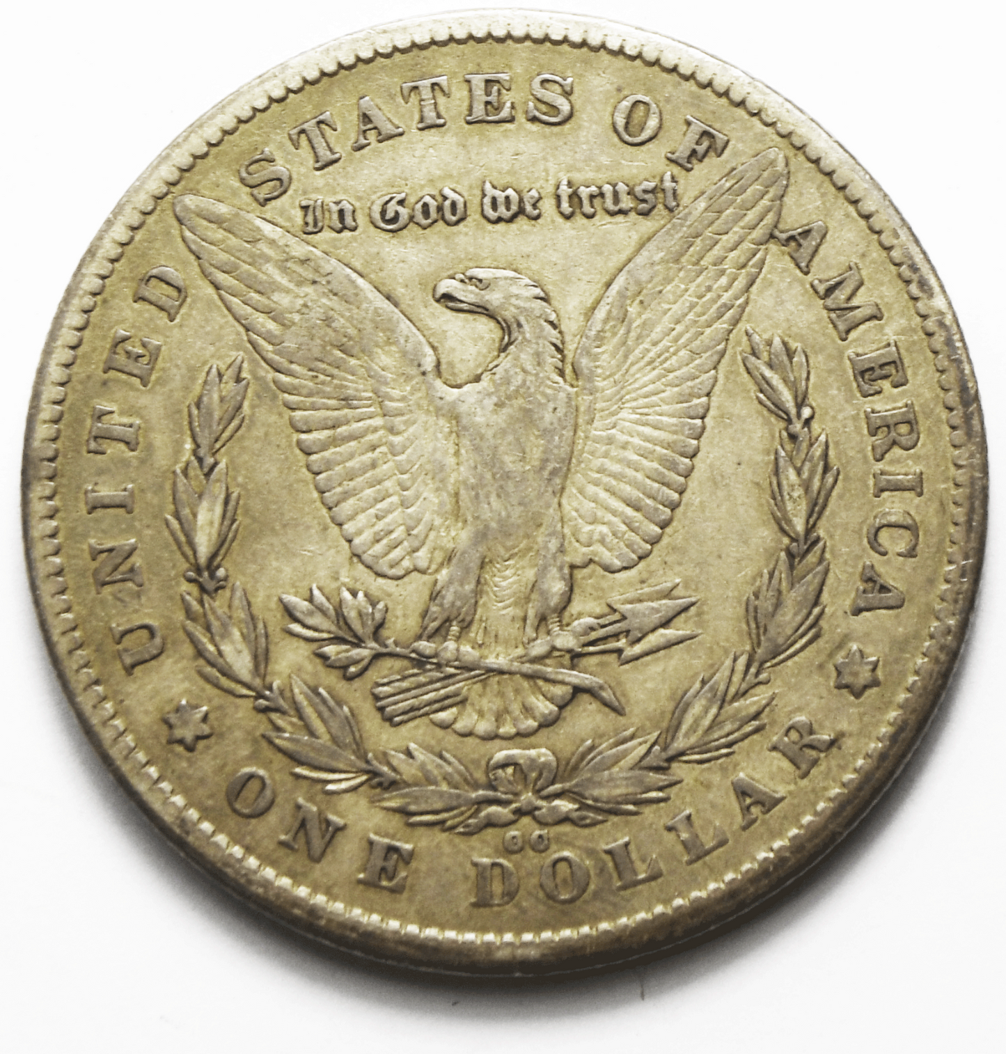 1878 CC $1 Morgan Silver One Dollar US Coin Carson City Scratched Face