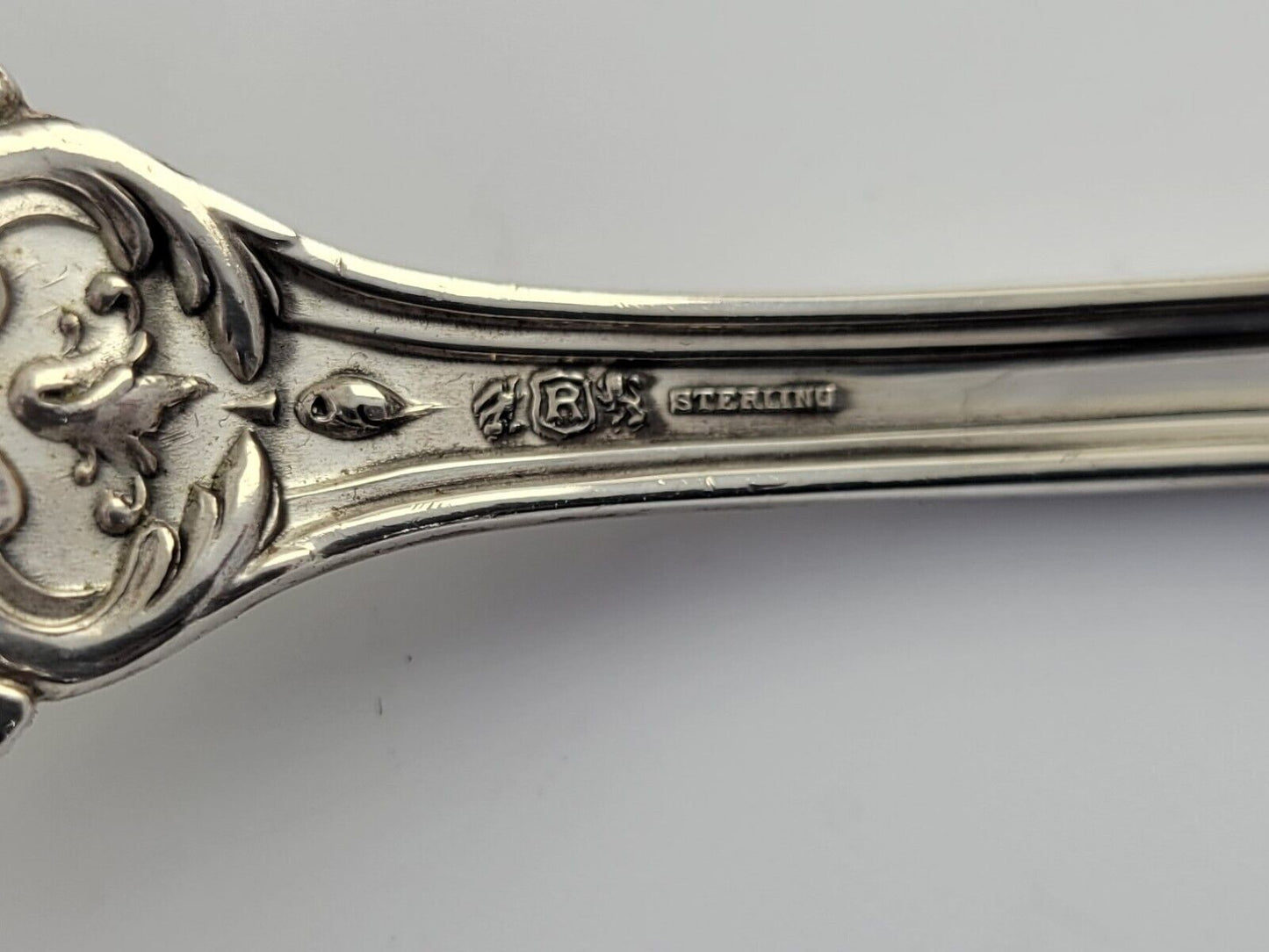 Francis I by Reed & Barton Sterling Slotted Serving Spoon 8 3/8” No Mono 2.8oz.