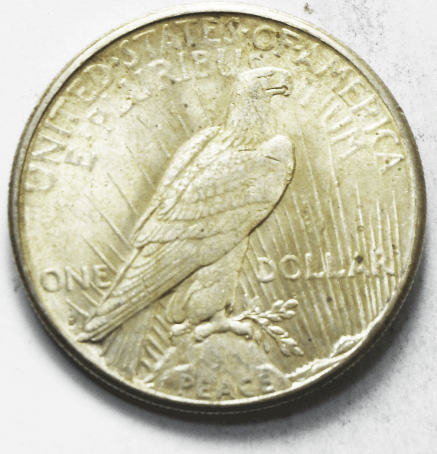 1922 S $1 Peace Silver One Dollar US San Francisco AU