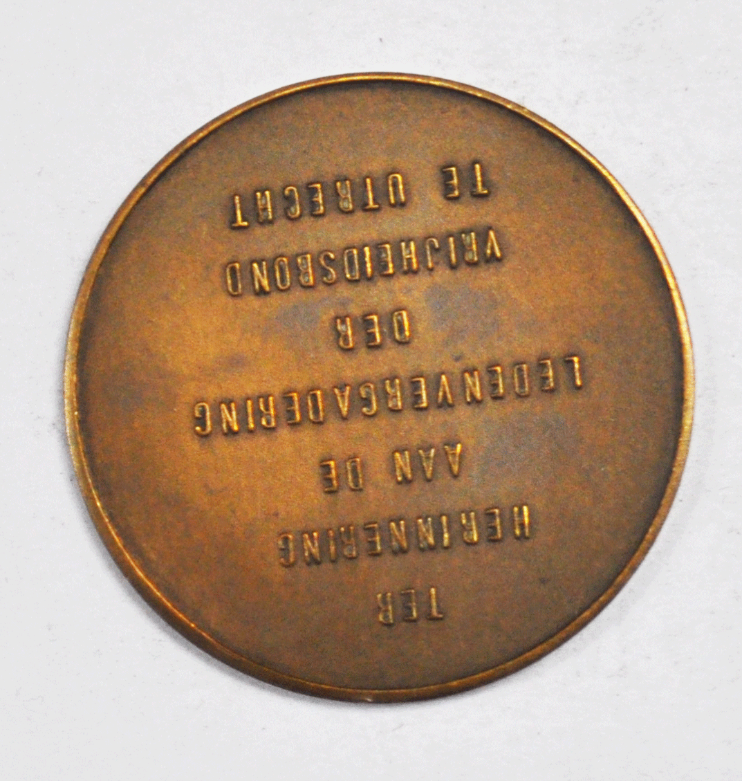 Memory Members Meeting Freedom Association in Utrecht Medal 1928 March 31 41mm