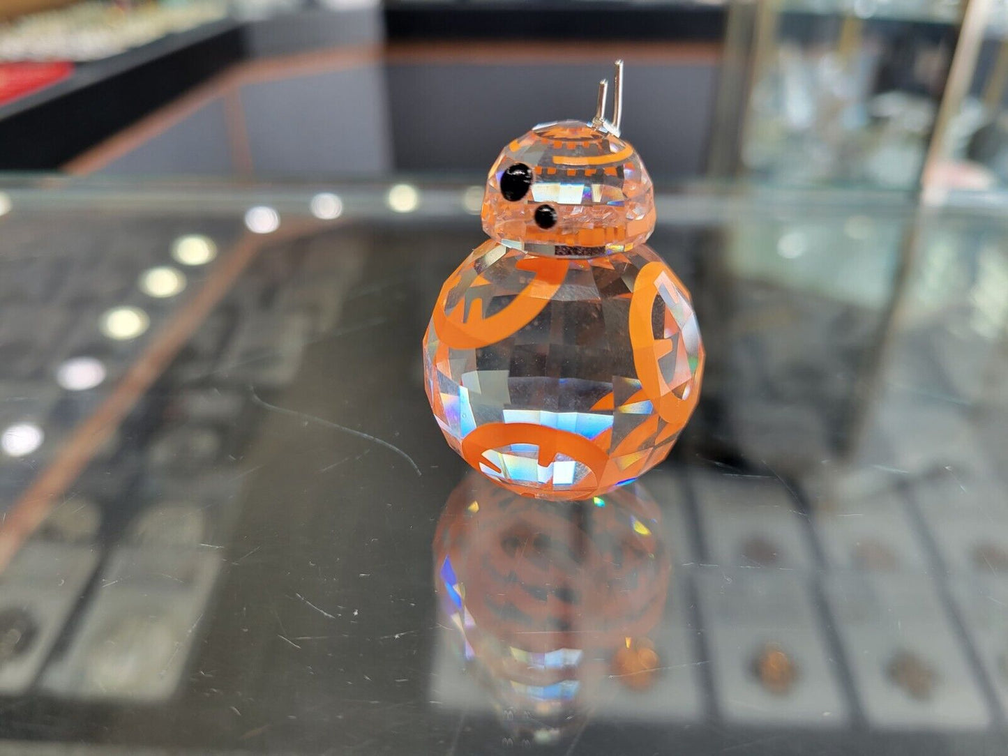 Swarovski Crystal Star Wars BB-8 Figurine 5290215 Austria Retired