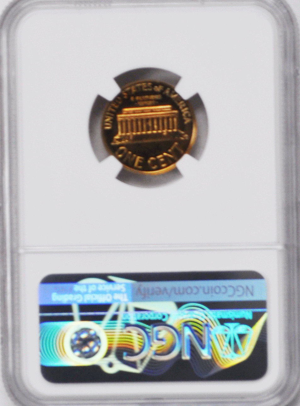 1961 1c Proof Lincoln Memorial Cent One Penny NGC PF67 RD Gem Uncirculated