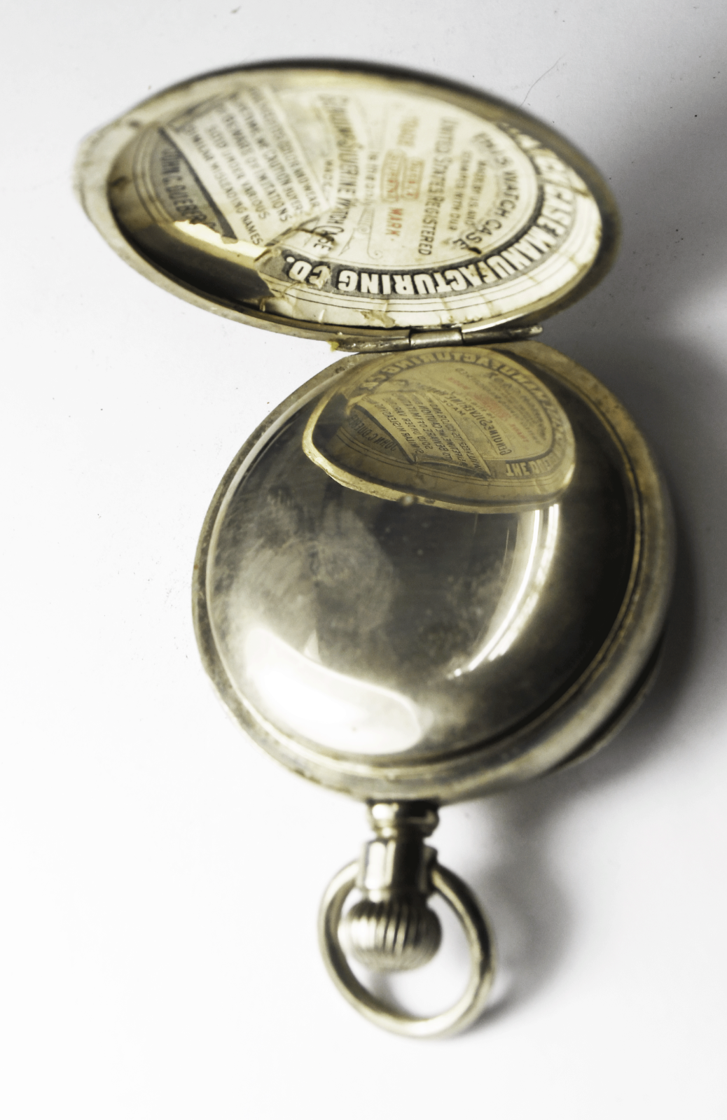 1881 Hampden Springfield Sz 18 LS 11J PW OF Hinged Case Paperwork in Dust Cover