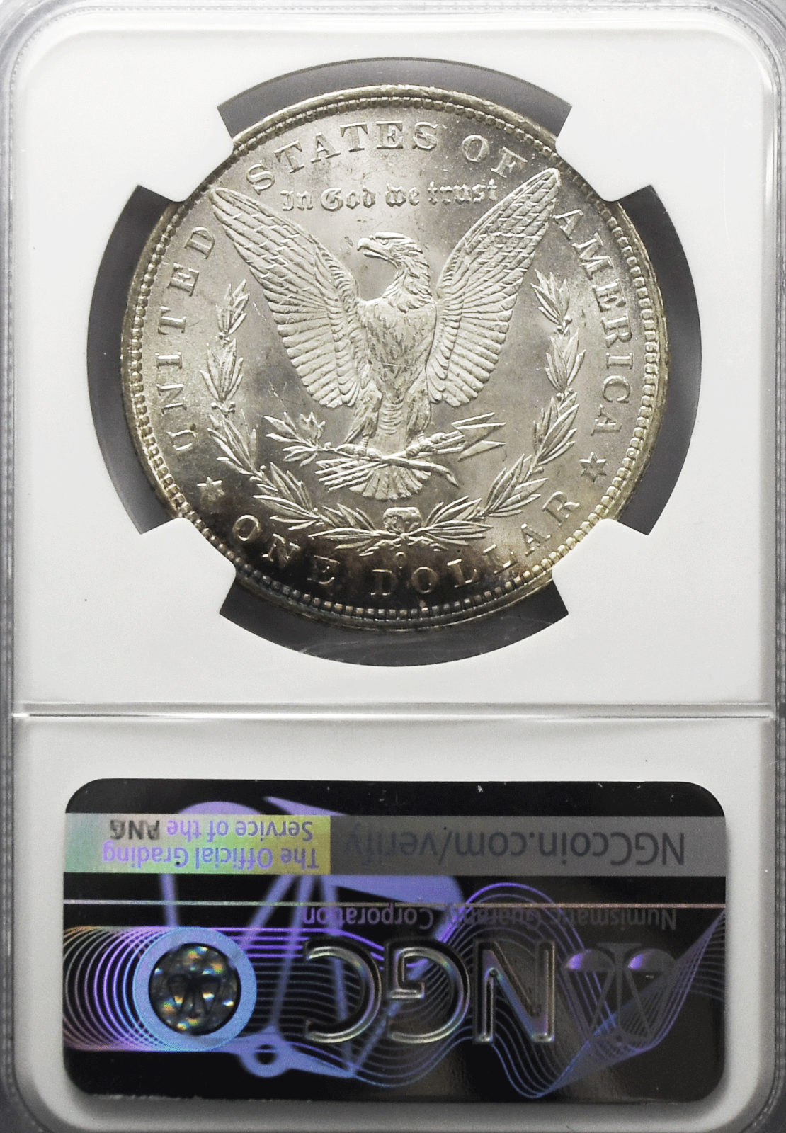 1879 O $1 Morgan Silver One Dollar MS62 NGC Uncirculated New Orleans
