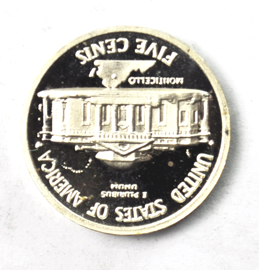 1938 Proof Pattern Jefferson Nickel Five Cents Monticello Frans Karel Hejda Rare