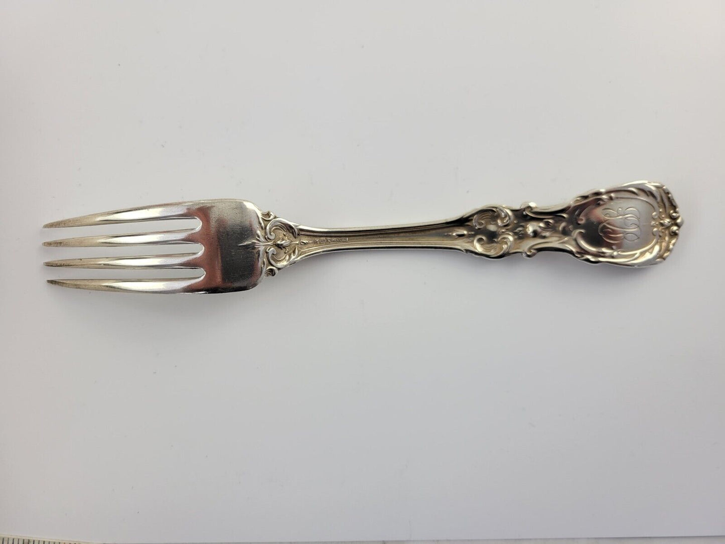 Reed & Barton Francis I Sterling Dinner Fork 7 7/8" Monogram