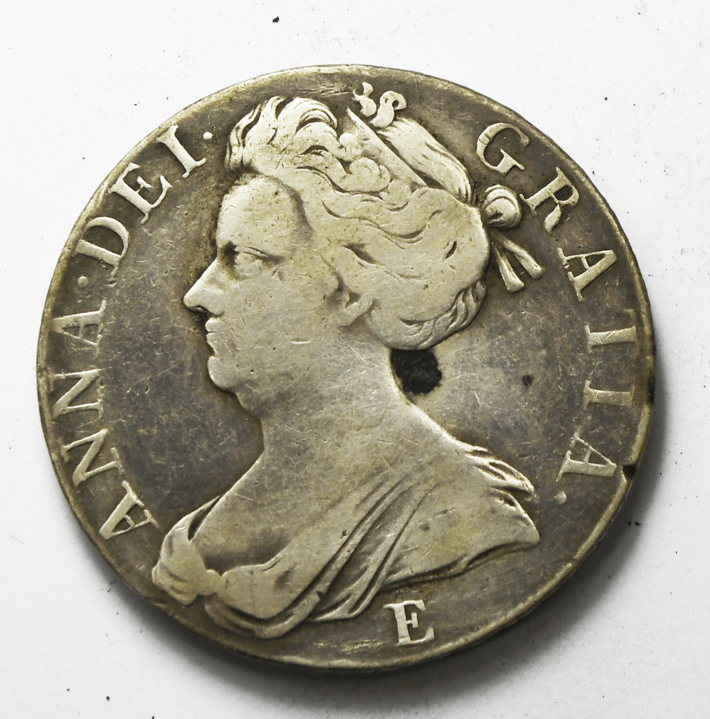 1707 E Great Britain Crown Silver Coin KM# 526.1