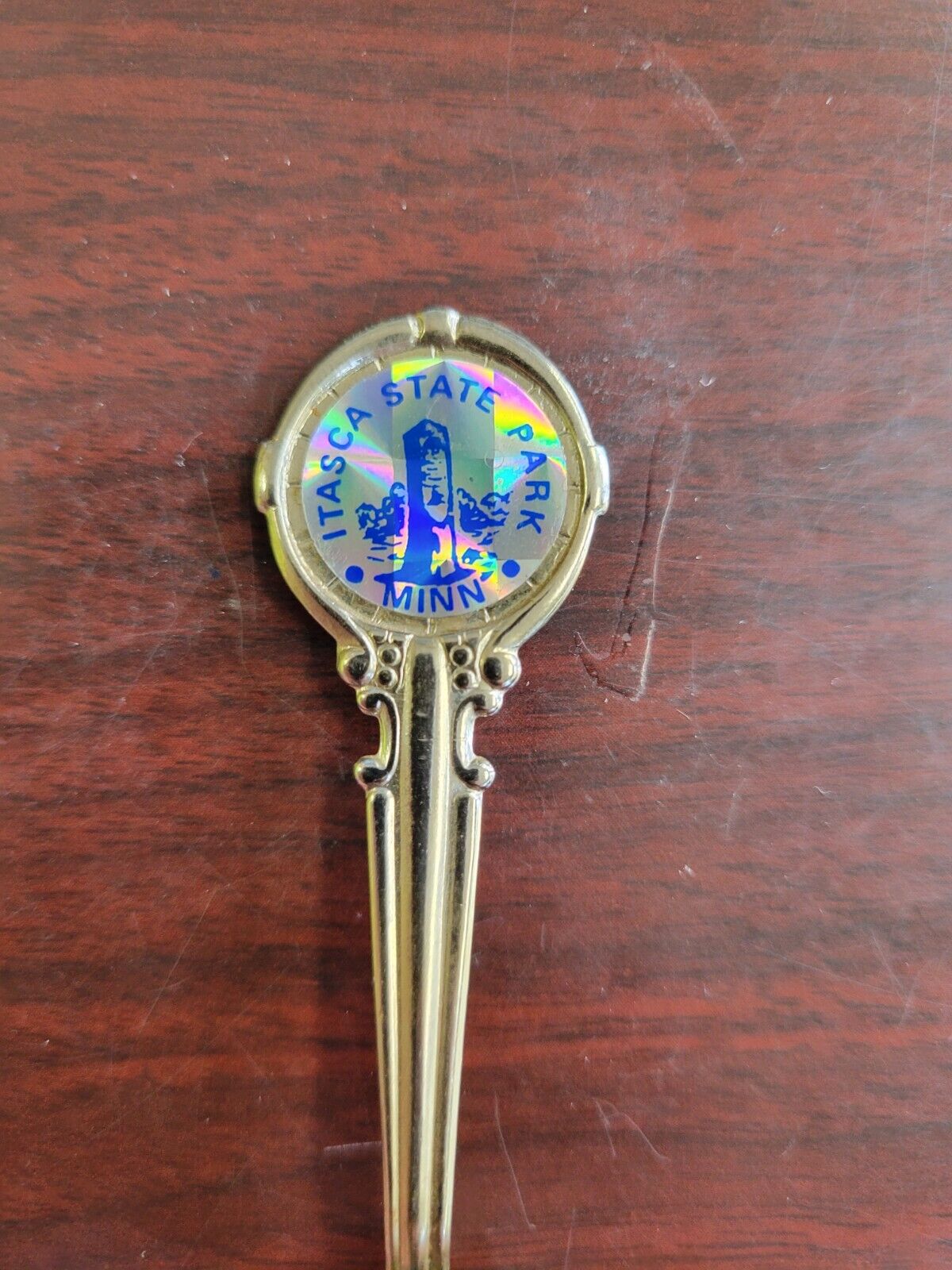 Vintage Itasca State Park Minnesota Spoon 3 7/8"