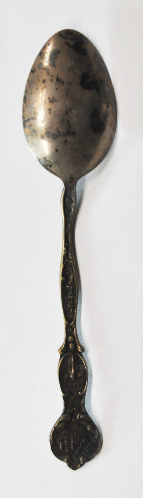 Sterling Joseph Mayer Cliff House San Francisco Demitasse Souvenir Spoon 4"