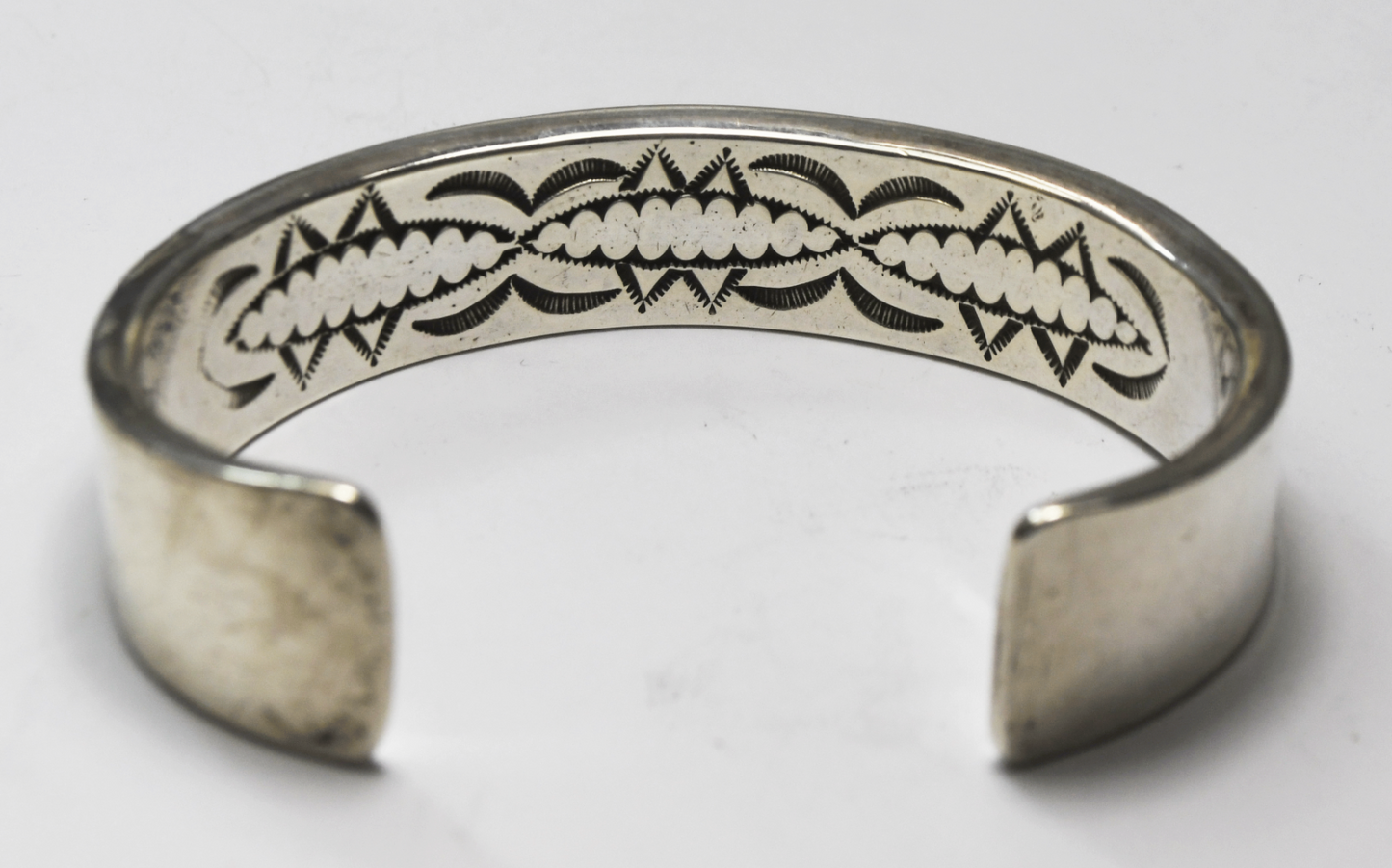 Sterling & GF Darin Bill 16mm Two Tone Heavy Cuff Bracelet 7-1/4" Wrist