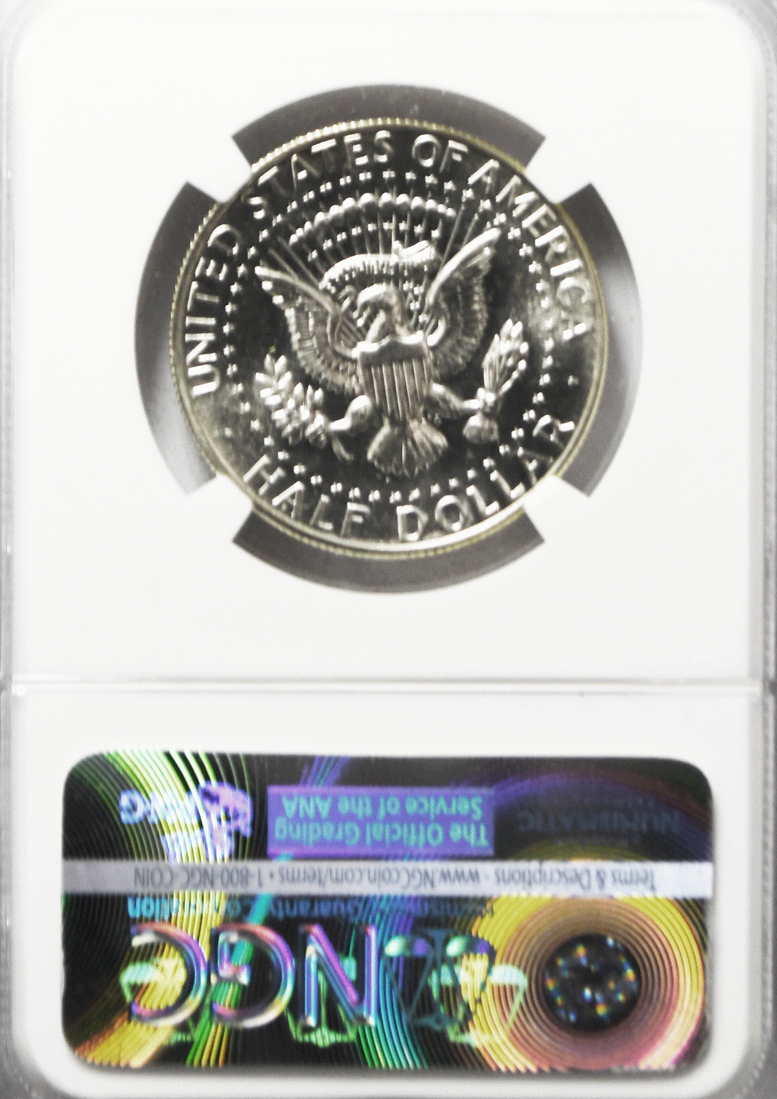 1966 50c SMS Kennedy Silver Half Dollar Fifty Cents MS68 NGC