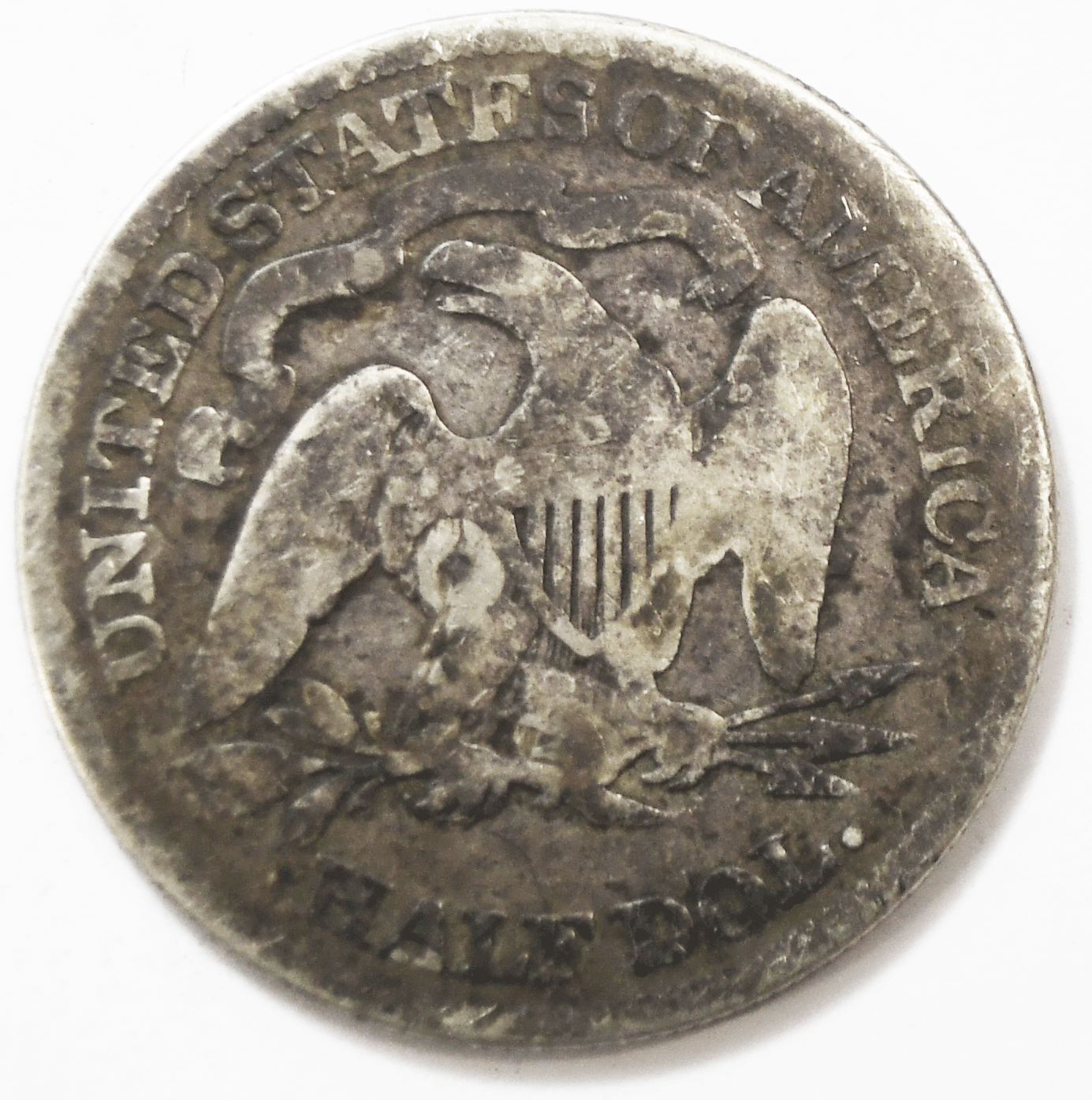1876 50c Seated Liberty Silver Half Dollar Fifty Cents Philadelphia