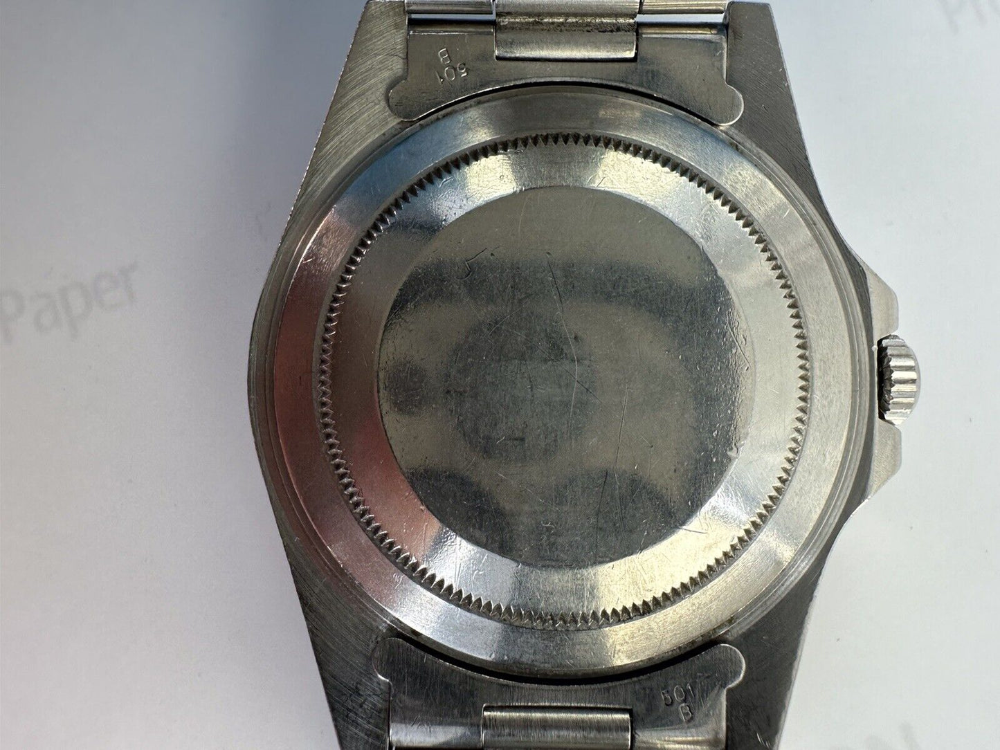 Rolex GMT-Master II 16710 Silver Oyster Bracelet with Red and Black Bezel