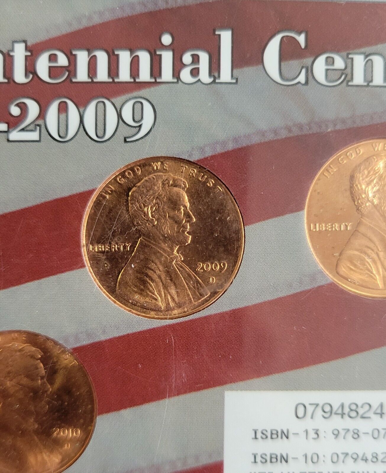 Lincoln Bicentennial Cents 1809-2009 Coin Set in Whitman Display Holder 5 Coin