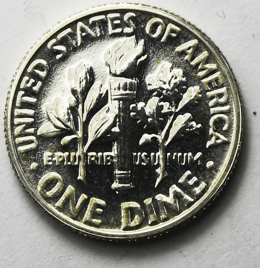 1956 10c Roosevelt Proof Silver Dime Ten Cents