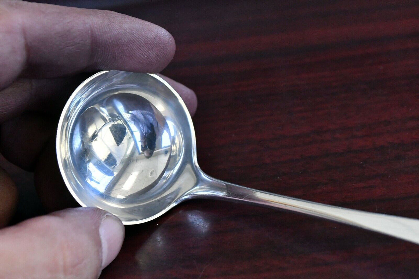 Tiffany & Co. Repro 1806 Edinborough Sterling Silver 5 1/2" Cream Ladle 1.1 oz.