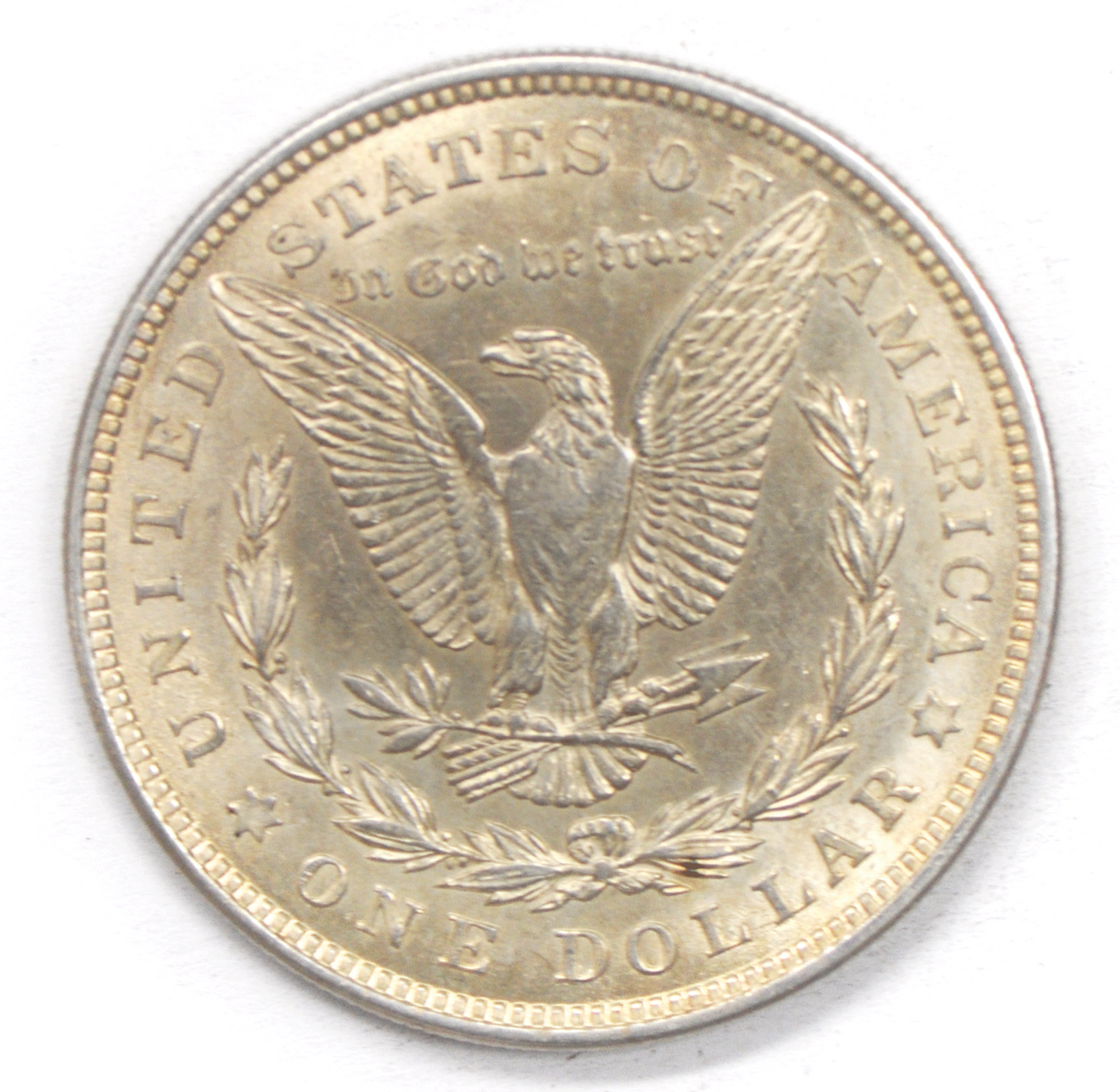 1921 $1 Morgan Silver One Dollar Philadelphia AU VAM 3C1 Pitted Hot 50