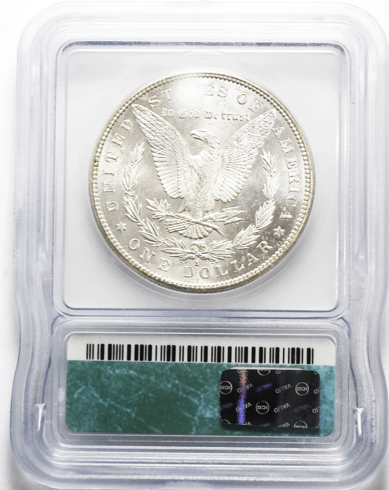 1881 S $1 Morgan Silver One Dollar San Francisco ICG MS64 BU