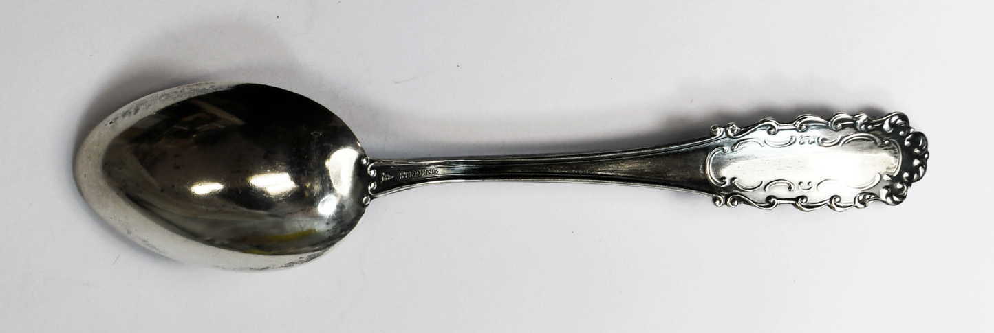 Sterling Mechanics Palace of Liberal Arts St Louis MO Souvenir Spoon 5-1/4"