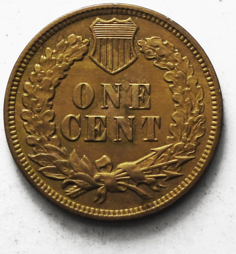 1909 1c Indian Head Penny One Cent Rare Philadelphia