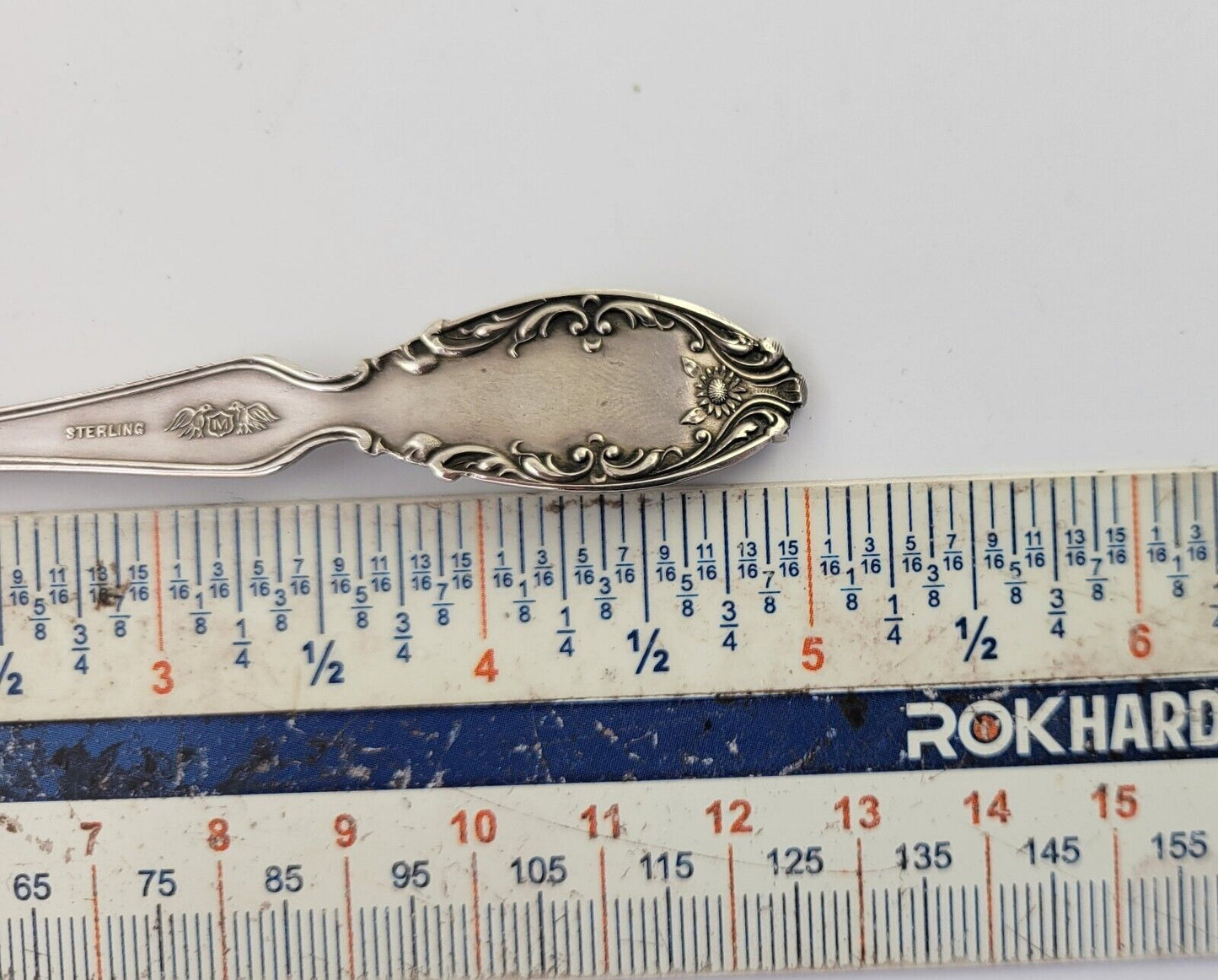 Garden City Kansas 5" Sterling Souvenir Spoon by Manchester Sugar Beet .43oz.