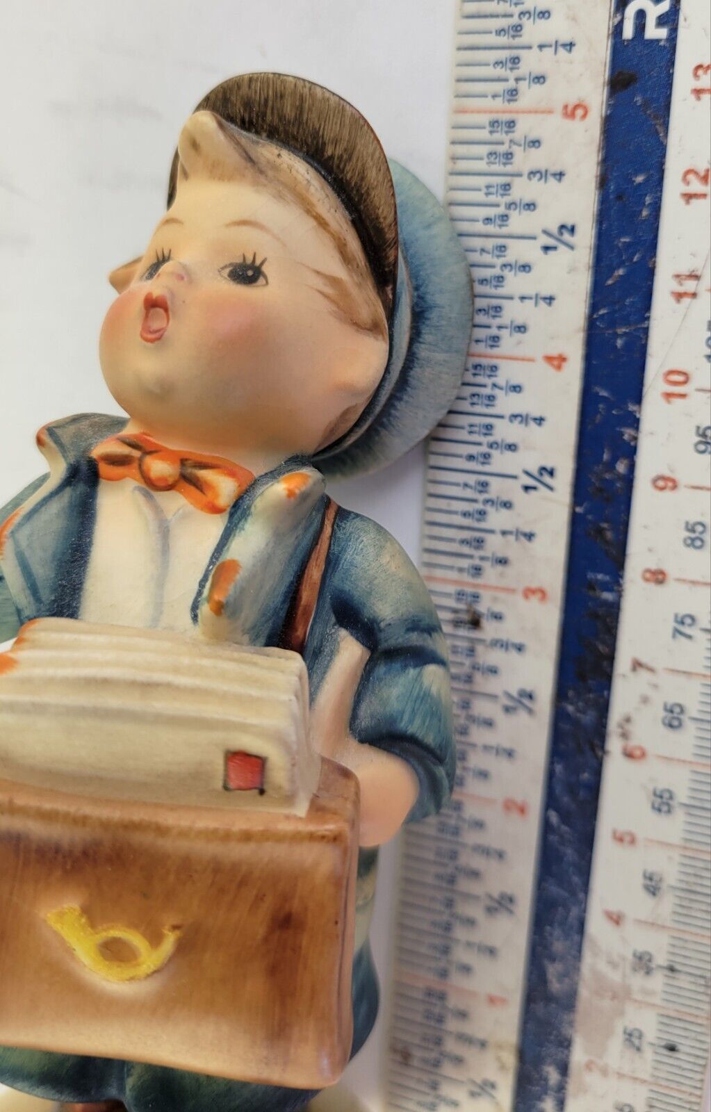 Goebel Hummel 5" Porcelain “Postman” #119 Figurine - TMK2 Tall Germany