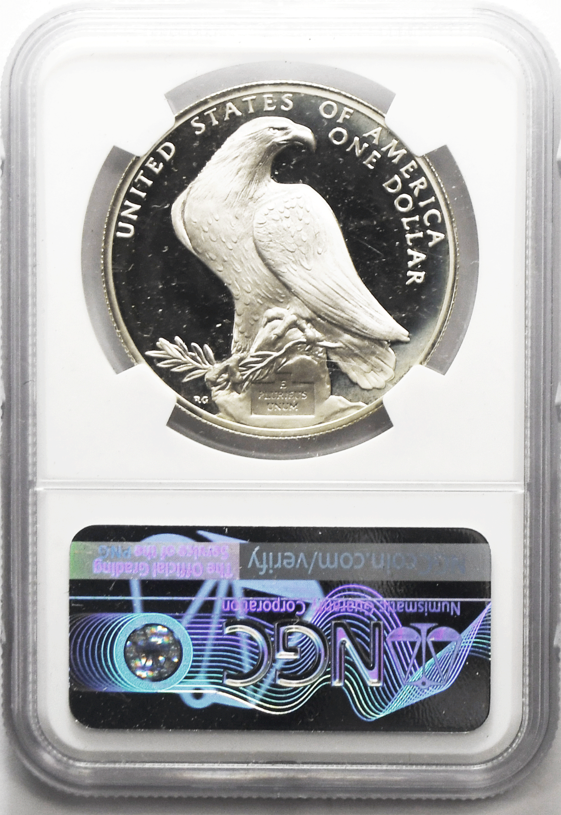 1984 S $1 Olympics Los Angeles Commemorative Silver US One Dollar PF69 UC NGC