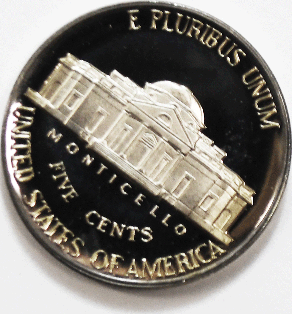 1982 S 5c Jefferson Proof Nickel Five Cents Uncirculated From Proof Set