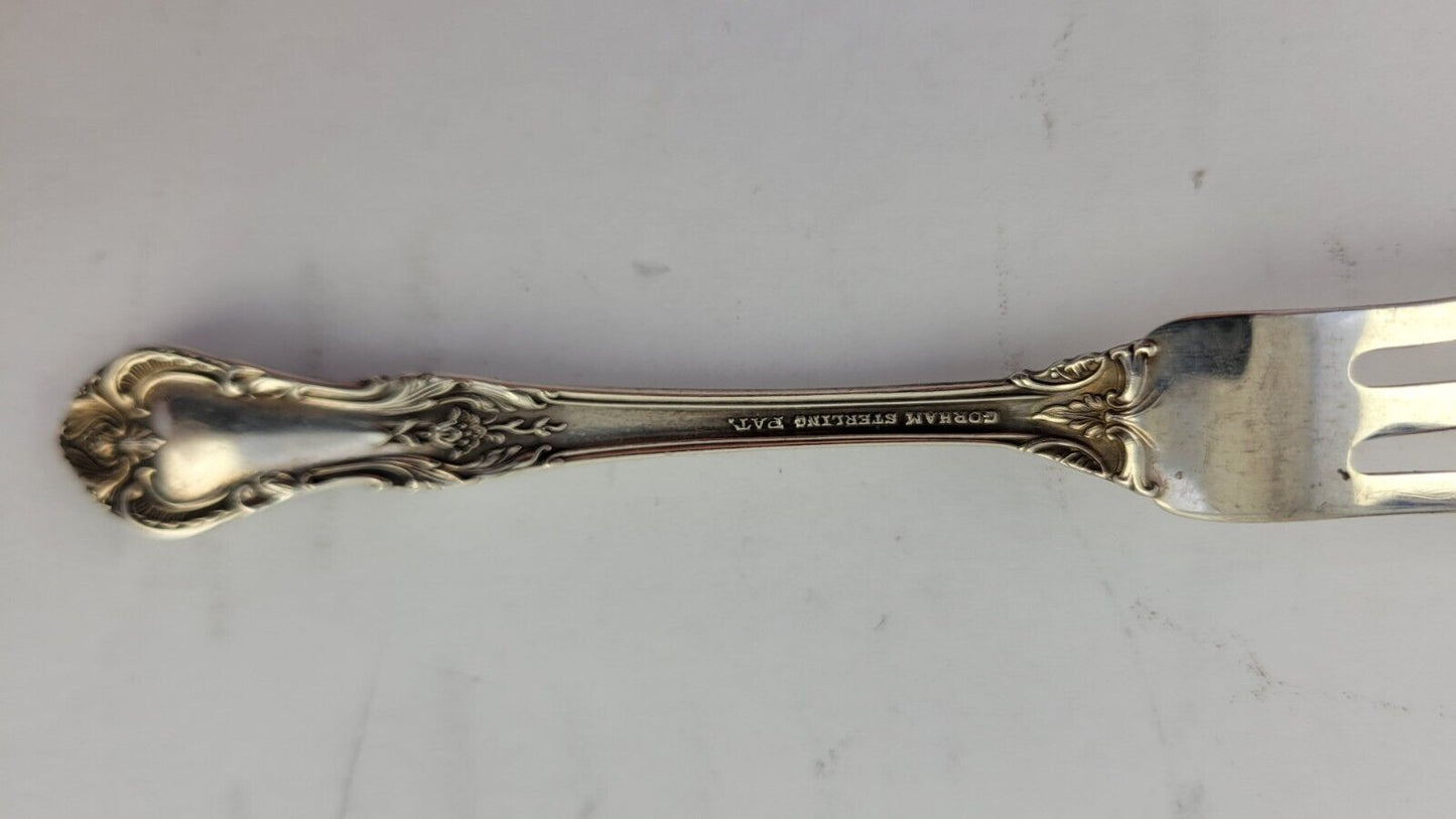 King Edward By Gorham Sterling Silver Lemon Fork - 4 3/8" No Mono .45oz.