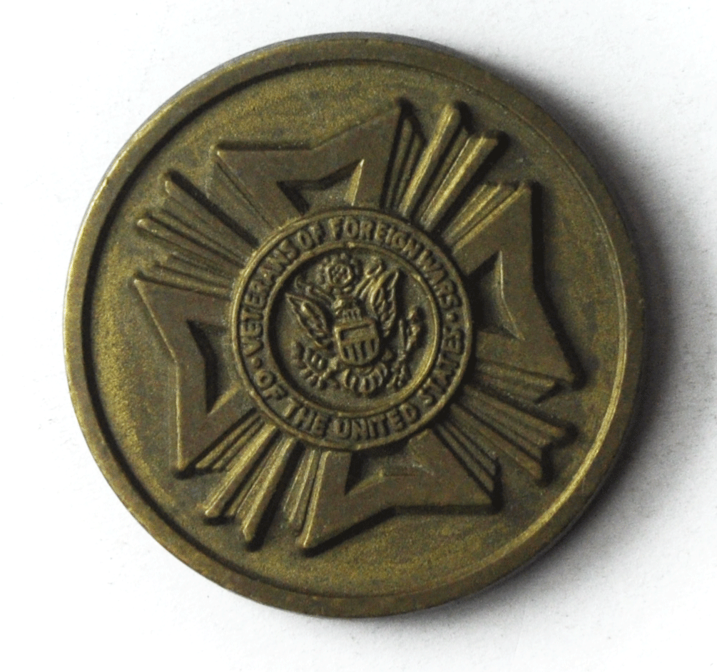 Proud to Be a Vet Korea US Veterans of Foreign Wars Medal 31mm