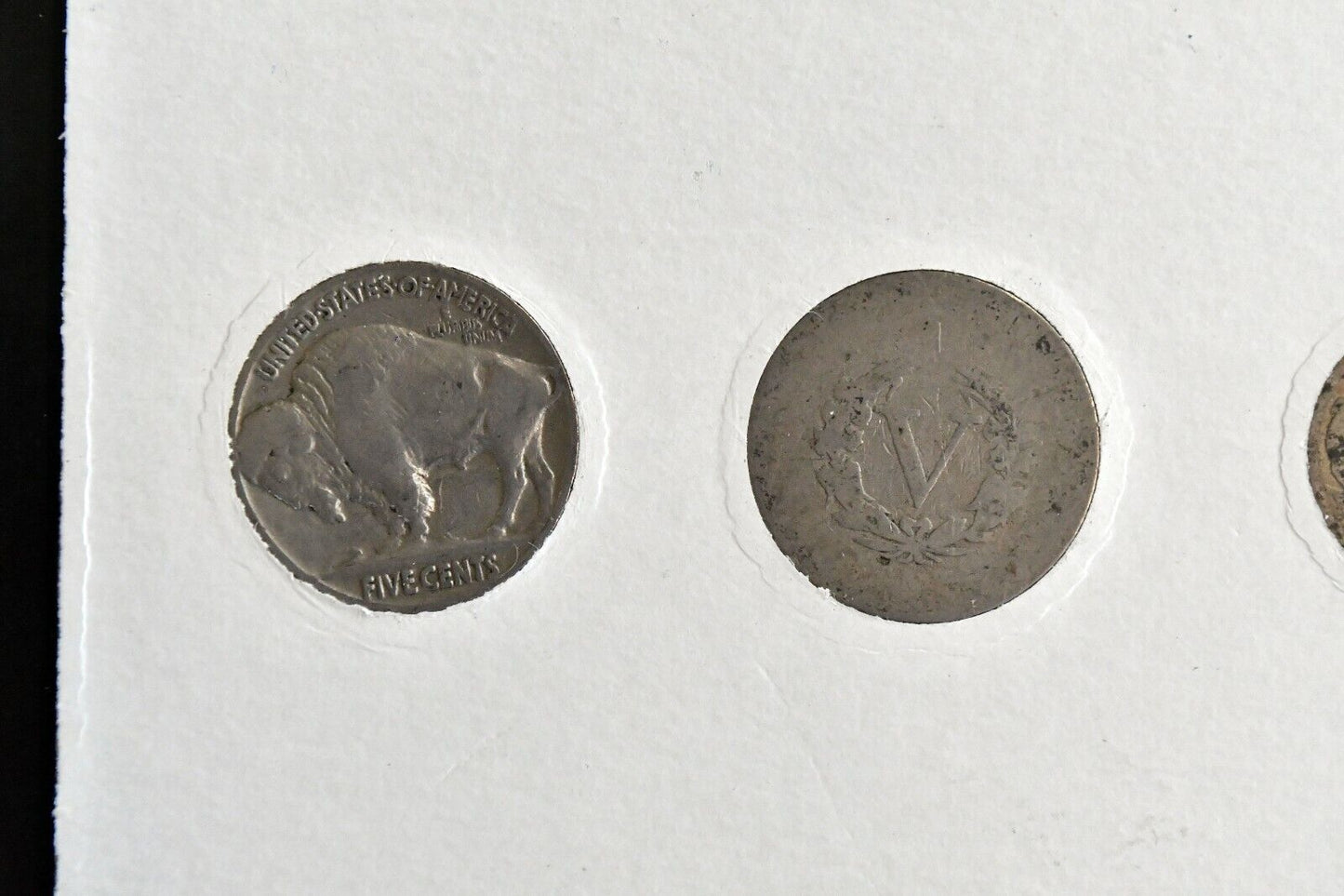 The "No Motto" Collection from The American Heritage Mint Buffalo, Barber, V