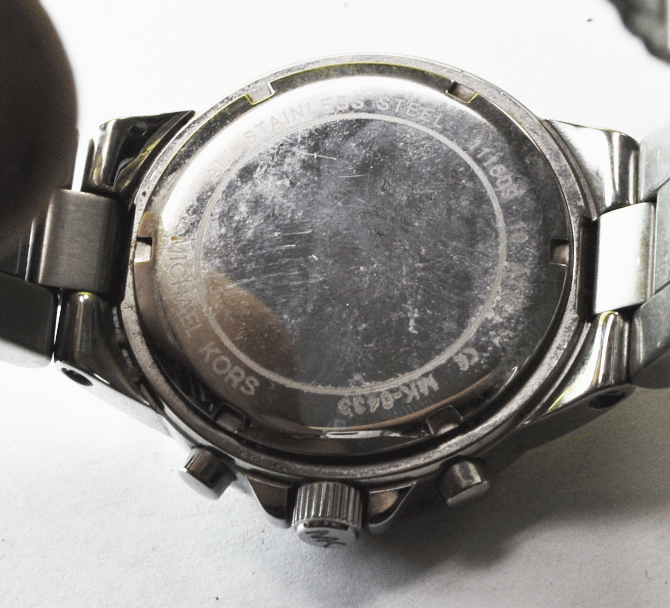 Michael Kors MK-6433 Chronograph Dual Time Date Quartz 38mm Wristwatch