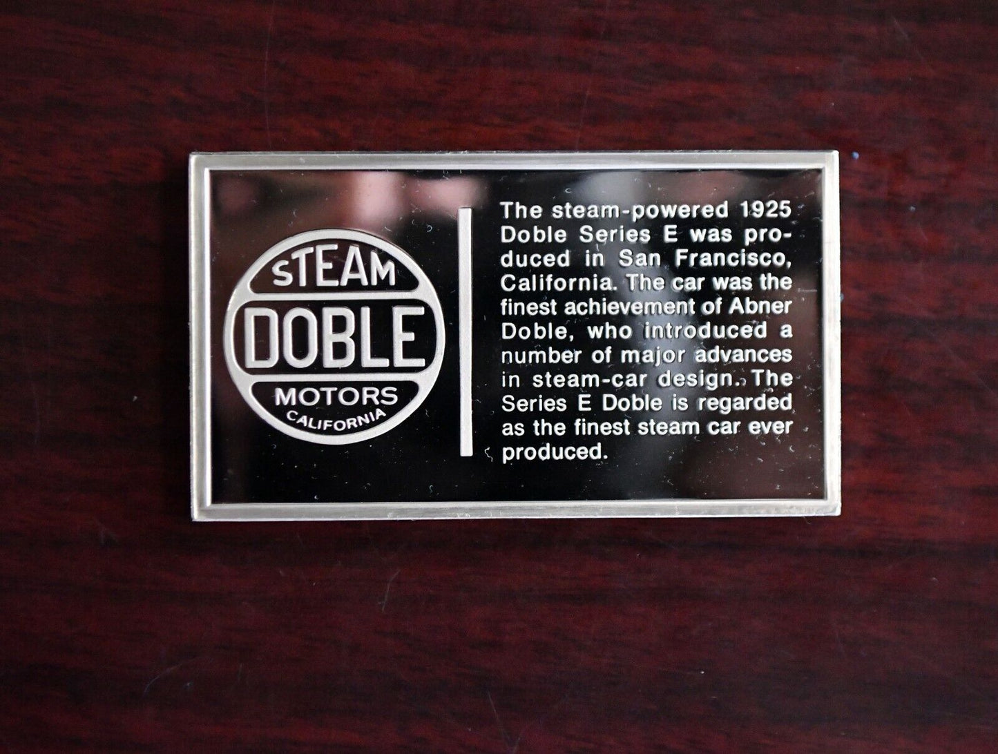 1925 Doble Centennial Car Ingot Collection 1000 Grain Sterling Franklin Mint