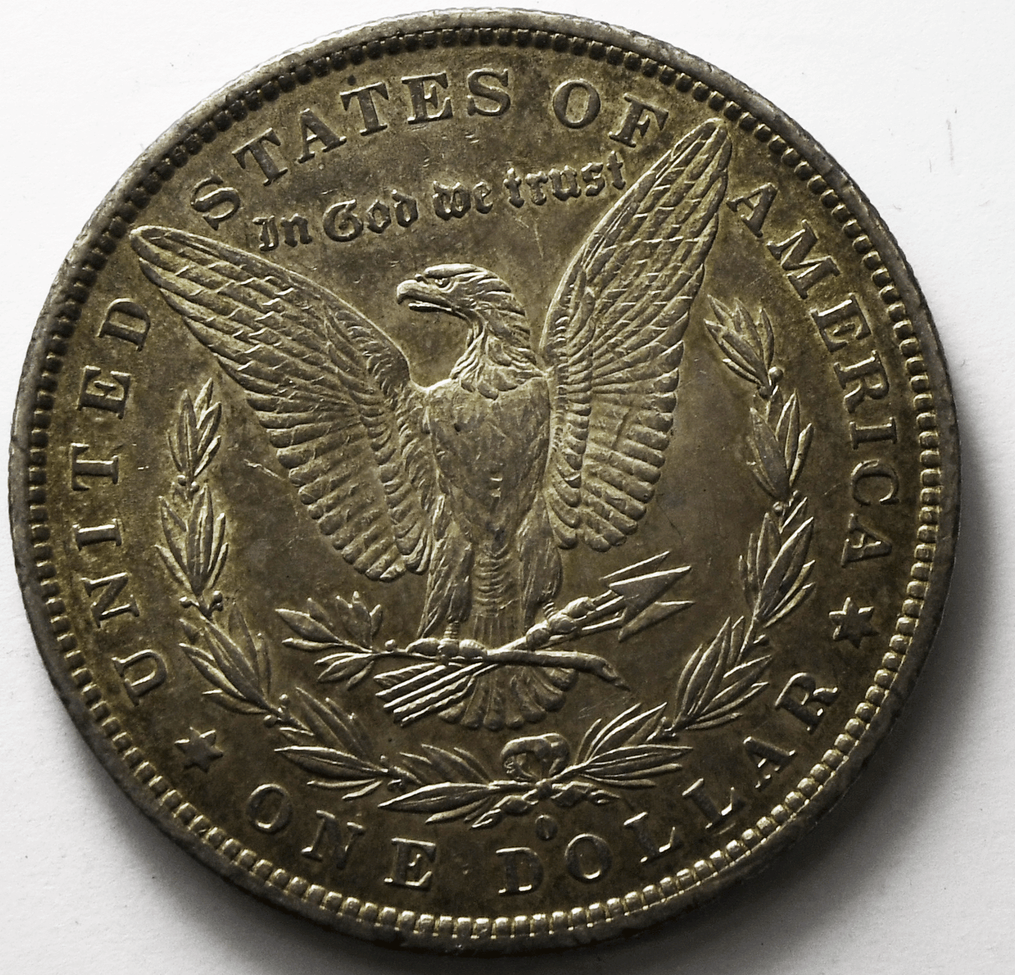 1881 O $1 Morgan Silver One Dollar New Orleans AU