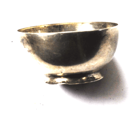 Sterling Silver Mexico Rubens VAE Open Salt Individual 1-1/2" x 3/4"