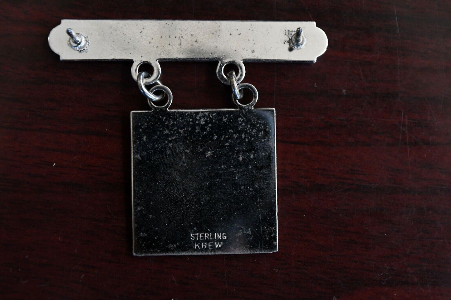 Vietnam Era USMC Rifle Marksman Sterling Silver Krew Marines